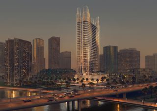 Современное высотное здание в Business Bay, Дубай